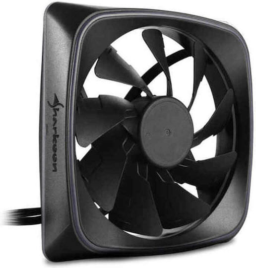 Sharkoon Shark Lights RGB Case Fan 120mm με Σύνδεση 3-Pin - Image 1