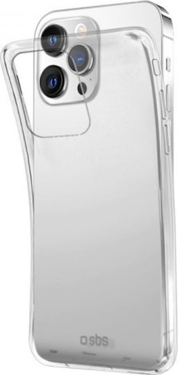 SBS Skinny Back Cover Σιλικόνης Διάφανο (iPhone 13 Pro) - Image 1