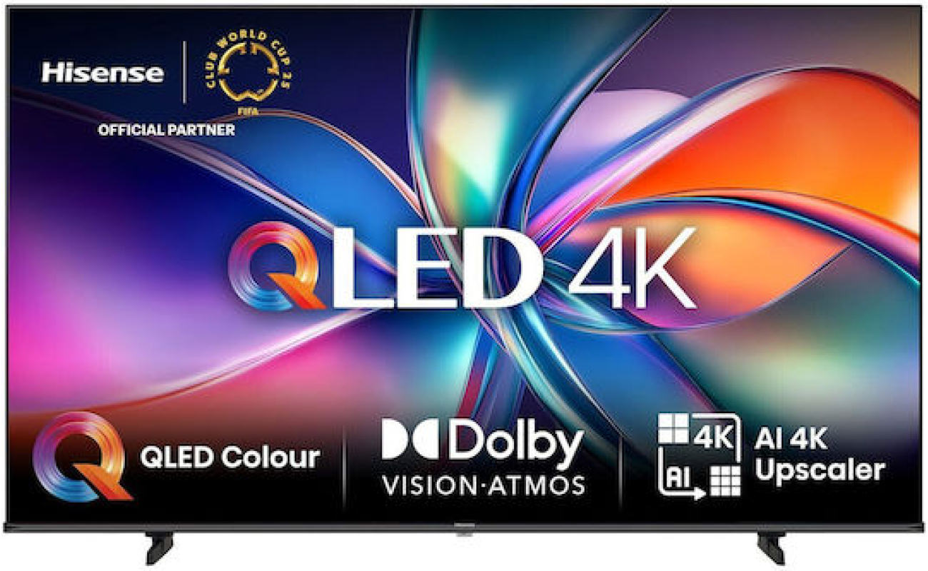 Hisense Smart Τηλεόραση 55" 4K UHD QLED E7Q HDR (2025) 55E7Q