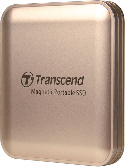 Transcend ESD420 USB-C Εξωτερικός SSD 1TB 2.5" Champagne Gold - Image 1