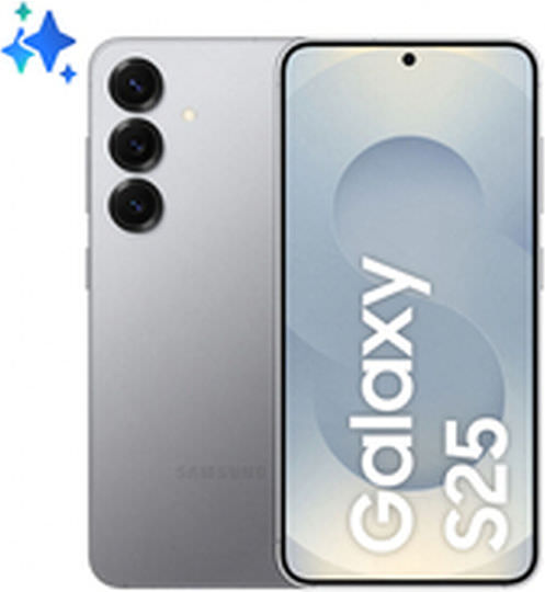 Samsung Galaxy S25 5G Dual SIM (12/512GB) Silver Shadow - Image 1