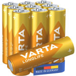 Varta Longlife Αλκαλικές Μπαταρίες AA 1.5V 10τμχ - Image 2