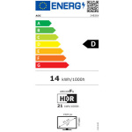 AOC 24B36X IPS HDR Monitor 23.8" FHD 1920x1080 144Hz με Χρόνο Απόκρισης 4ms GTG - Image 2