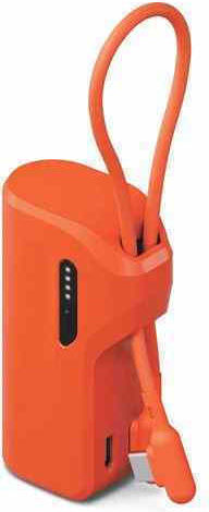 Cygnett Thumboost Power Bank 5000mAh 15W με 2 Θύρες USB-C Power Delivery Πορτοκαλί - Image 1