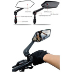 Mono Design M01 Καθρέπτες Μοτοσυκλέτας 2τμχ Μαύρο - Image 4