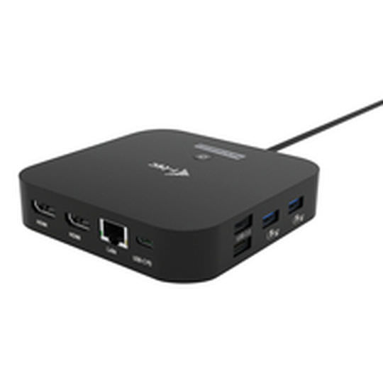 i-tec USB-C Docking Station με DisplayPort 4K PD Ethernet και σύνδεση 2 Οθονών Μαύρο (C31DUALHDMIDOCKPD) - Image 1