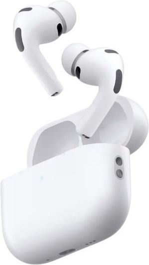 Apple AirPods Pro 3 In-ear Bluetooth Handsfree Ακουστικά με Αντοχή στον Ιδρώτα και Θήκη Φόρτισης Λευκά - Image 1