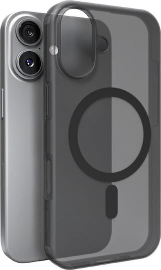 Puro Daylight Magsafe Back Cover Σιλικόνης 1mm Μαύρο (iPhone 17) - Image 1