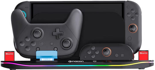 Nacon Charging Station Xl Til Nintendo Switch Ii – Oplad 4 Joy-con - Image 1