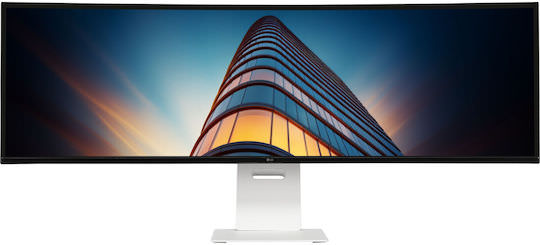 LG 49U950A-W IPS HDR Curved Monitor 49" 5120x1440 144Hz με Χρόνο Απόκρισης 5ms GTG - Image 1