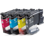 Brother LC521VAL Γνήσιο Πακέτο 4 Μελανιών Εκτυπωτή InkJet Κίτρινο / Κυανό / Ματζέντα / Μαύρο (LC-521VAL) - Image 2