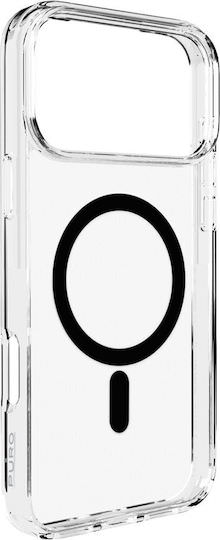 Puro Lite Mag Back Cover Σιλικόνης / Πλαστικό 1mm Μαύρο (iPhone 17 Pro) - Image 1