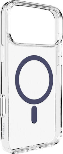 Puro Lite Mag Back Cover Σιλικόνης / Πλαστικό 1mm Μπλε (iPhone 17 Pro) - Image 1