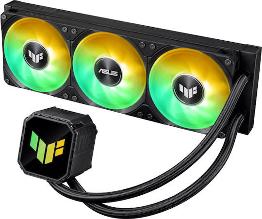 Asus TUF GAMING LC III 360 Υδρόψυξη Επεξεργαστή Τριπλού Ανεμιστήρα 120mm για Socket AM4/AM5/1700/1200 με ARGB Φωτισμό - Image 1