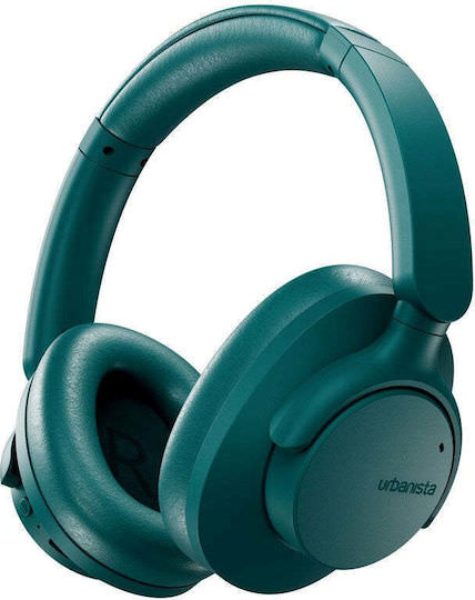 Urbanista Valencia Ασύρματα / Ενσύρματα Over Ear Ακουστικά με 50 ώρες Λειτουργίας Πράσινα - Image 1