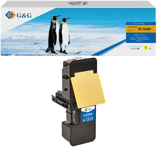 Premium Toner G&g 3k Kyocera Tk-5240y Yellow Tk5240y 1t02r7anl0 - Image 1