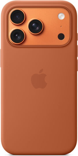Apple Silicone Case with MagSafe Back Cover Σιλικόνης Terra Cotta (iPhone 17 Pro) - Image 1