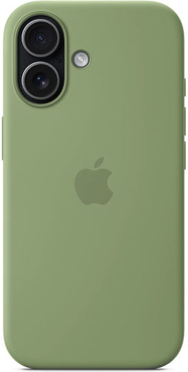 Apple Silicone Case with MagSafe Back Cover Σιλικόνης Light Moss (iPhone 17) - Image 1