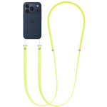 Apple Crossbody Strap Λουράκι Λαιμού για Κινητά Neon Yellow