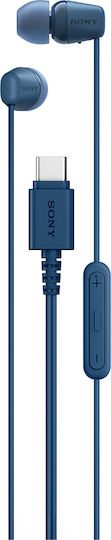 Sony IER-EX15C In-ear Handsfree Ακουστικά με Βύσμα 3.5mm Μπλε - Image 1