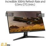 Asus TUF Gaming VG27AQM5A IPS HDR Gaming Monitor 27" QHD 2560x1440 300Hz με Χρόνο Απόκρισης 1ms GTG - Image 4