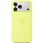 Apple Silicone Case with MagSafe Back Cover Σιλικόνης Neon Yellow (iPhone 17 Pro Max)
