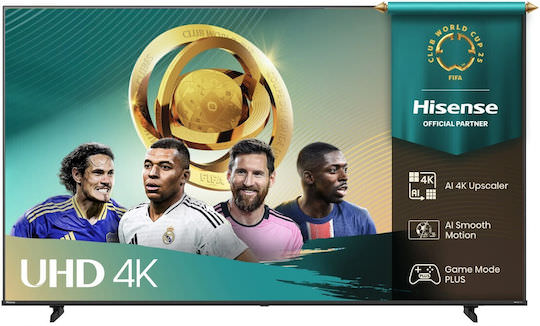 Hisense Smart Τηλεόραση 85" 4K UHD LED A6Q HDR (2025) 85A6Q - Image 1