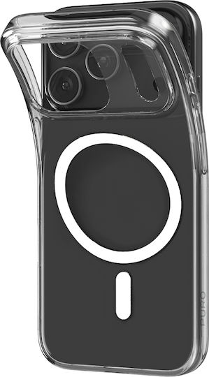 Puro 0.3 Mag Ultra-slim Back Cover Σιλικόνης Διάφανο (iPhone 17 Pro) - Image 1