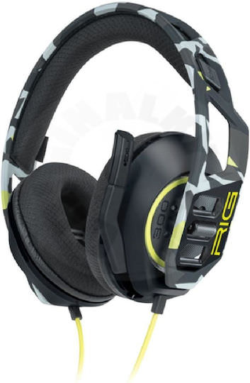 Nacon RIG 300 PRO HS Over Ear Gaming Headset με σύνδεση 3.5mm Acid Camo for Nintendo Switch / PC / PS4 / PS5 - Image 1