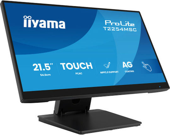 Iiyama T2254MSC-B2AG IPS Touch Monitor 22" FHD 1920x1080 με Χρόνο Απόκρισης 4ms GTG - Image 1