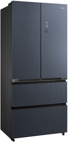 Midea Ψυγείο Ντουλάπα 515lt Total NoFrost Υ191xΠ83.3xΒ60εκ. Γκρι MDRF705BIE70 - Image 1