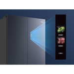 Midea Ψυγείο Ντουλάπα 515lt Total NoFrost Υ191xΠ83.3xΒ60εκ. Γκρι MDRF705BIE70 - Image 3