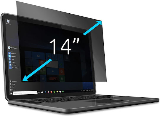 Kensington Privacy Filter 14" Notebooks 16:10 Removable 2-way Privacy Screen Anti-spy Screen Protector Anti-glare Coating & Blue Light Reduction Transparent 628967 - Image 1