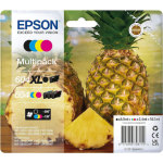 Epson 604XL Γνήσιο Πακέτο 4 Μελανιών Εκτυπωτή InkJet Κίτρινο / Κυανό / Ματζέντα / Μαύρο (C13T10H94010)