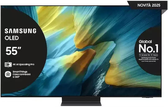 Samsung Smart Τηλεόραση 55" 4K UHD OLED S95F HDR (2025) QE55S95FATXZT - Image 1