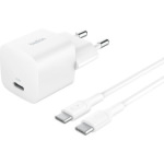Belkin Φορτιστής με Θύρα USB-C και Καλώδιο USB-C - USB-C 30W Λευκός (BOOST Charge) - Image 4