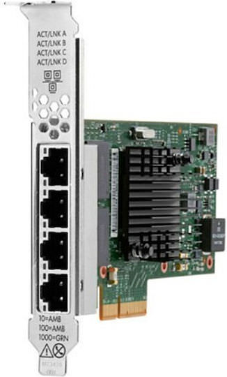 HP BCM5719 Ethernet 1Gb 4port BASET Adapter v1 Ενσύρματη Κάρτα Δικτύου Gigabit (1Gbps) Ethernet PCI-e - Image 1