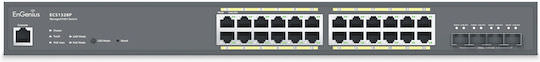 EnGenius ECS1528P Managed L2 PoE+ Switch με 24 Θύρες Gigabit (1Gbps) Ethernet και 4 SFP Θύρες - Image 1