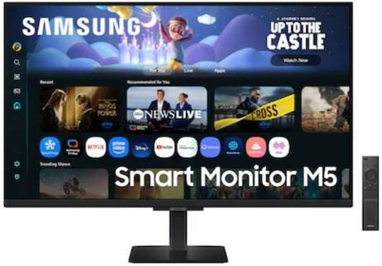 Samsung LS27FM500EUXEN IPS Smart Monitor 27" FHD 1920x1080 με Χρόνο Απόκρισης 5ms GTG - Image 1