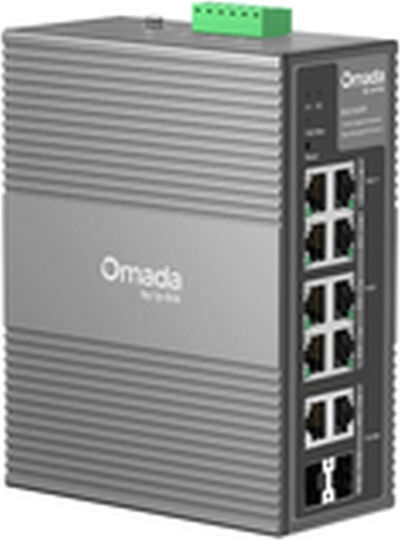 TP-LINK IES210GPP Managed L2 PoE++ Switch με 8 Θύρες Gigabit (1Gbps) Ethernet και 2 SFP Θύρες - Image 1