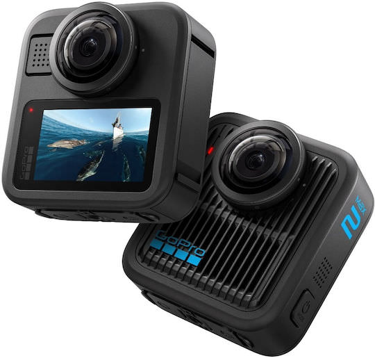 GoPro Max 2 Action Camera 5K Λήψης 360° Υποβρύχια με Οθόνη Αφής 1.82" και Wi-Fi Μαύρη - Image 1