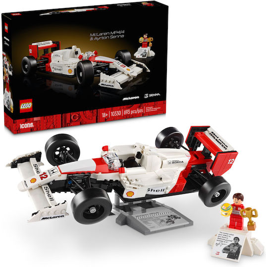 LEGO Icons McLaren MP4/4 & Ayrton Senna για 18+ Ετών 693τμχ - Image 1