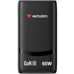 Verbatim Φορτιστής Χωρίς Καλώδιο GaN με 2 Θύρες USB-C 65W Μαύρος (Fold 'n' Go) - Image 2