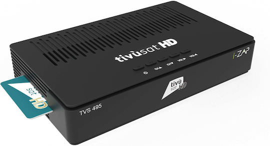 I-zap Tvs495 Dvb-s2 Hevc 10 Bit Hd DCDAVICA0004 Ψηφιακός Δέκτης Mpeg-4 Σύνδεσεις SCART / HDMI / USB - Image 1