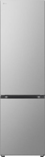 LG Ψυγειοκαταψύκτης 375lt Total NoFrost Υ203xΠ59.7xΒ67.4εκ. Ασημί GBBS322CPY - Image 1