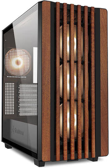 Sharkoon Rebel C70G RGB Gaming Midi Tower Κουτί Υπολογιστή Μαύρο - Image 1