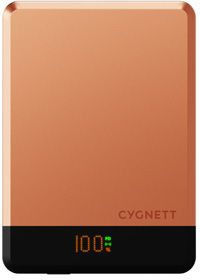 Cygnett MagSlim MagSafe Power Bank 5000mAh 15W με Θύρα USB-C Power Delivery Πορτοκαλί - Image 1