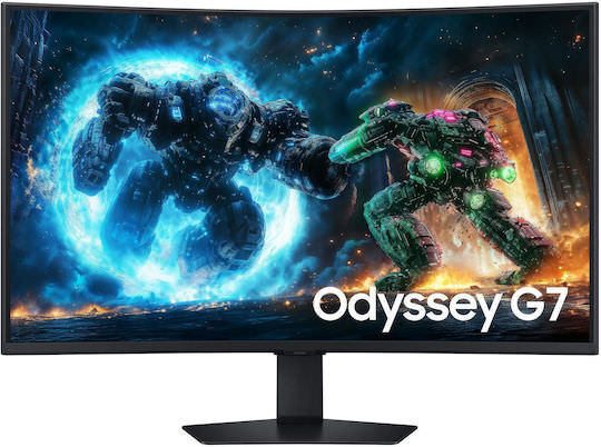 Samsung Odyssey G7 G75F VA HDR Curved Gaming Monitor 37" 4K 3840x2160 165Hz με Χρόνο Απόκρισης 1ms GTG - Image 1