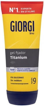 Hair Spray Giorgi Line Titanium Silicone-free 48h Hold 170ml - Image 1