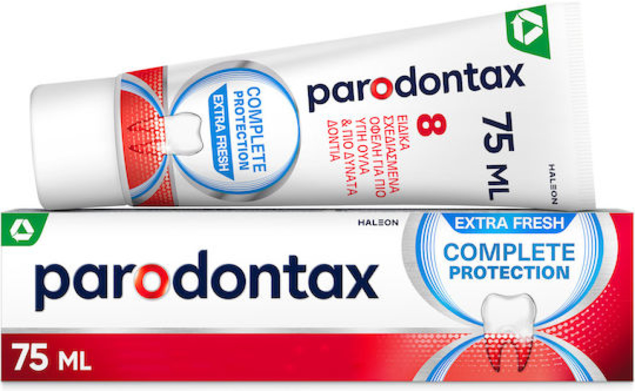 Paradontax Complete Protection Extra Fresh Οδοντόκρεμα Για Ούλα που Αιμορραγούν 75ml